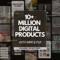 10M+ Digital Products Bundle | MRR & PLR Rights